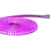 FLATSMDLED Ljusslang 5m 480LED Rosa/Transparent