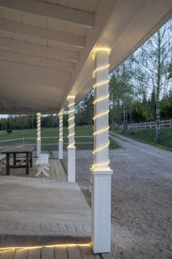 FLATSMDLED Ljusslang 15m 1440LED Varmvit/Transparent