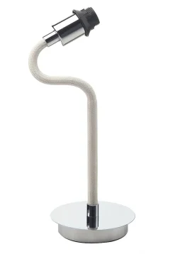 FLEX Lampfot 42cm Krom/Vit