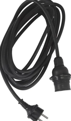 FLEX OUT Lampupphäng Utomhus 500cm Svart