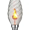 FLICKERING FLAME Vriden Kronljus 10cm