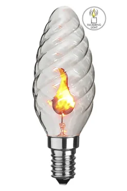 FLICKERING FLAME Vriden Kronljus 10cm