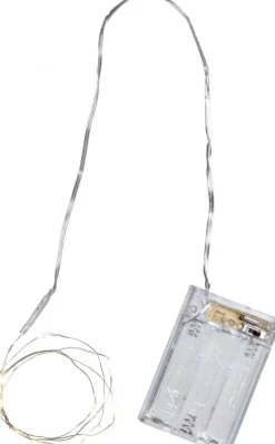 FLINGA Toppstjärna 10L Batteri 20cm Vit