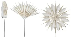 FLINGA Toppstjärna 10L Batteri 20cm Vit