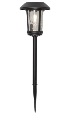 FLORIAN Solcells-pollare 47cm Svart