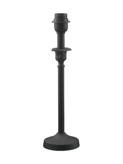 FLORITA Lampfot E27 41cm Svart