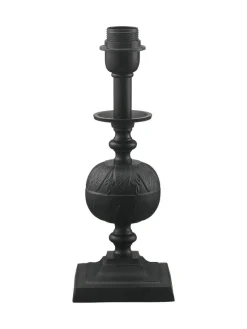 FLORY Lampfot E27 33cm Svart