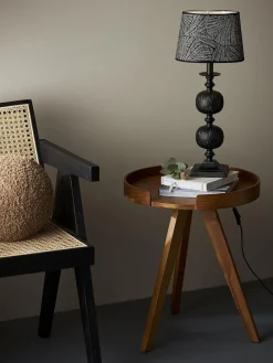 FLORY Lampfot E27 45cm Svart