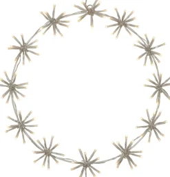 FLOWER RING Siluett 50cm 120LED Vit