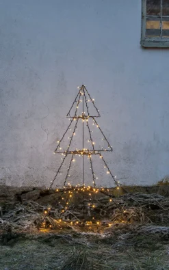 FOLDY Dekorationsträd Utomhus 200LED 125cm Svart IP44