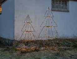 FOLDY Dekorationsträd Utomhus 200LED 125cm Svart IP44