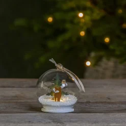 FOREST FRIENDS Batteridekoration Räv 8cm