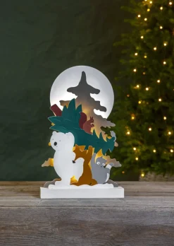 FOREST FRIENDS Batteridekoration Jul 45cm