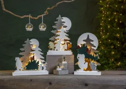 FOREST FRIENDS Batteridekoration Jul 45cm