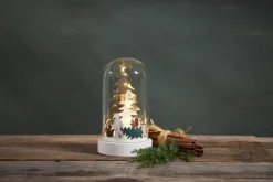 FOREST FRIENDS Bordsdekoration Batteri 19,5cm Flerfärgad