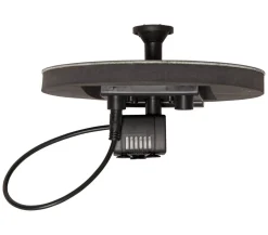 FOUNTAIN Solcellsfontän 16cm Svart