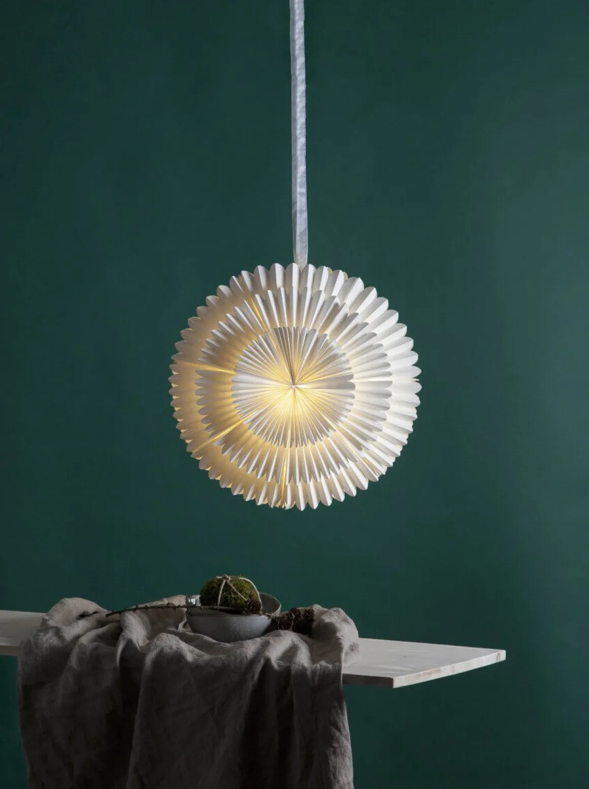 FROST Pappersstjärna 50cm Vit