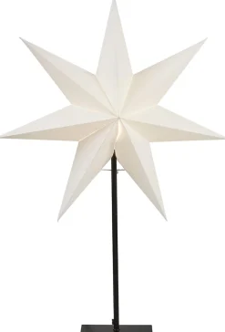 Frozen Stjärna på fot 80cm Vit