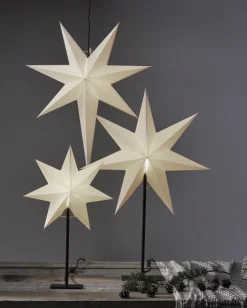 Frozen Stjärna på fot 80cm Vit