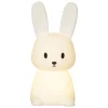 FUNCTIONAL LED-Nattlampa Kanin Batteri 20cm Vit