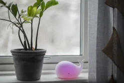 FUNCTIONAL LED-Nattlampa Val Batteri 16,7cm Vit