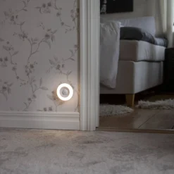 FUNCTIONAL Nattlampa Batteri 8,6cm Vit