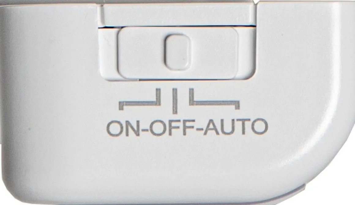 FUNCTIONAL Nattlampa LED Batteri Dimbar Sensor 30,5cm Vit