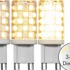G9 Halo 3 Stegs Dimmer 4W 2700k 500lm LED-Lampa