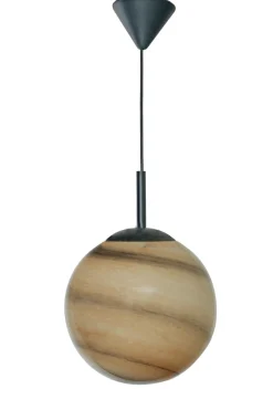 GALAXY Taklampa 30cm Brun