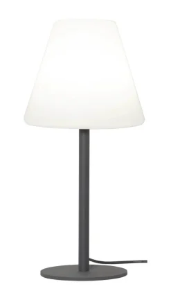 GARDENLIGHT Bordlampa Utomhus 60cm IP65 Grå