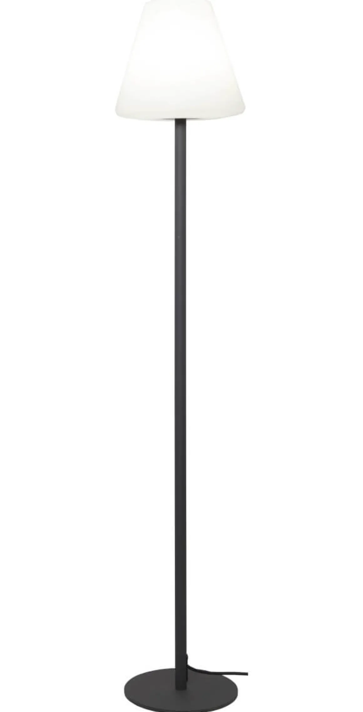 GARDENLIGHT Golvlampa Utomhus 150cm IP65 Grå