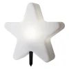 GARDENLIGHT Utedekoration Stjärna 48cm Vit IP65