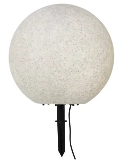 GARDENLIGHT Utedekoration Boll 48cm Grå IP44