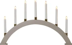 GILLIAN Ljusstake 7L 63cm Beige