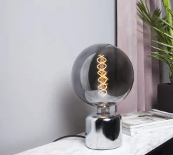 GLANS Lampfot E27 12cm Krom