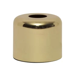 GLANS Lampfot E27 12cm Mässing