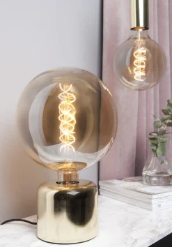 GLANS Lampfot E27 12cm Mässing