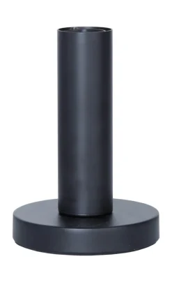 GLANS Lampfot E27 17cm Svart