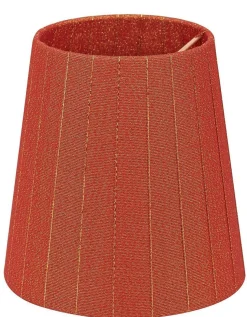 GLITTER Lampskärm Organza 14,5cm Orange