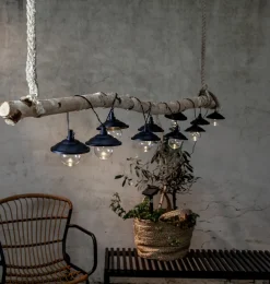 GLOBE SHADE Solcells-ljusslinga 180cm Svart