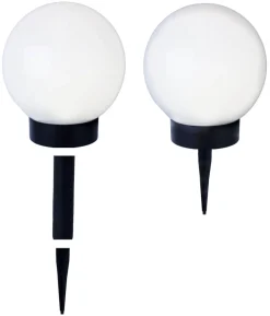 GLOBUS Solcells-Dekoration 32cm Vit