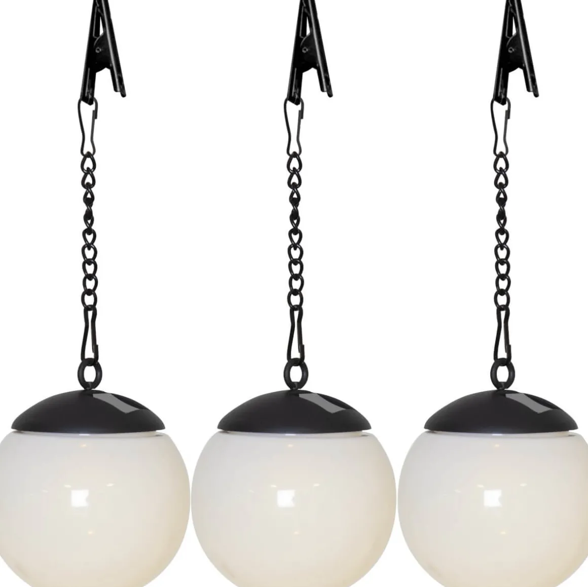 GLOBUS Solcellsdekoration 23cm Vit