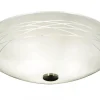 GLORIA Plafond 42cm Vit/Stål