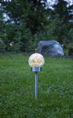 GLORY Solcellsdekoration 35cm Transparent IP44