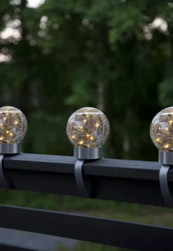 GLORY Solcellsdekoration 35cm Transparent IP44