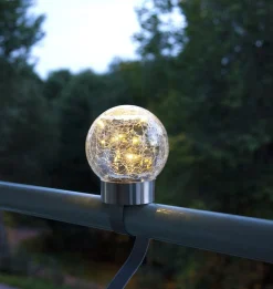 GLORY Solcellsdekoration 35cm Transparent IP44