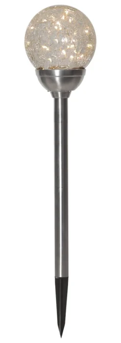 GLORY Solcells-Pinne 45cm Rostfritt Stål