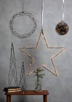 GLOW Glaskula 15cm Rökfärgad