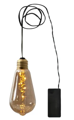 GLOW Hängande dekoration 6cm Amber