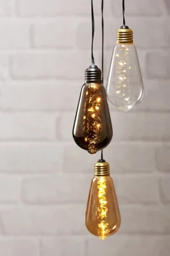 GLOW Hängande dekoration 6cm Amber